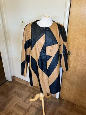 Vintage Via Accenti Leather Jacket